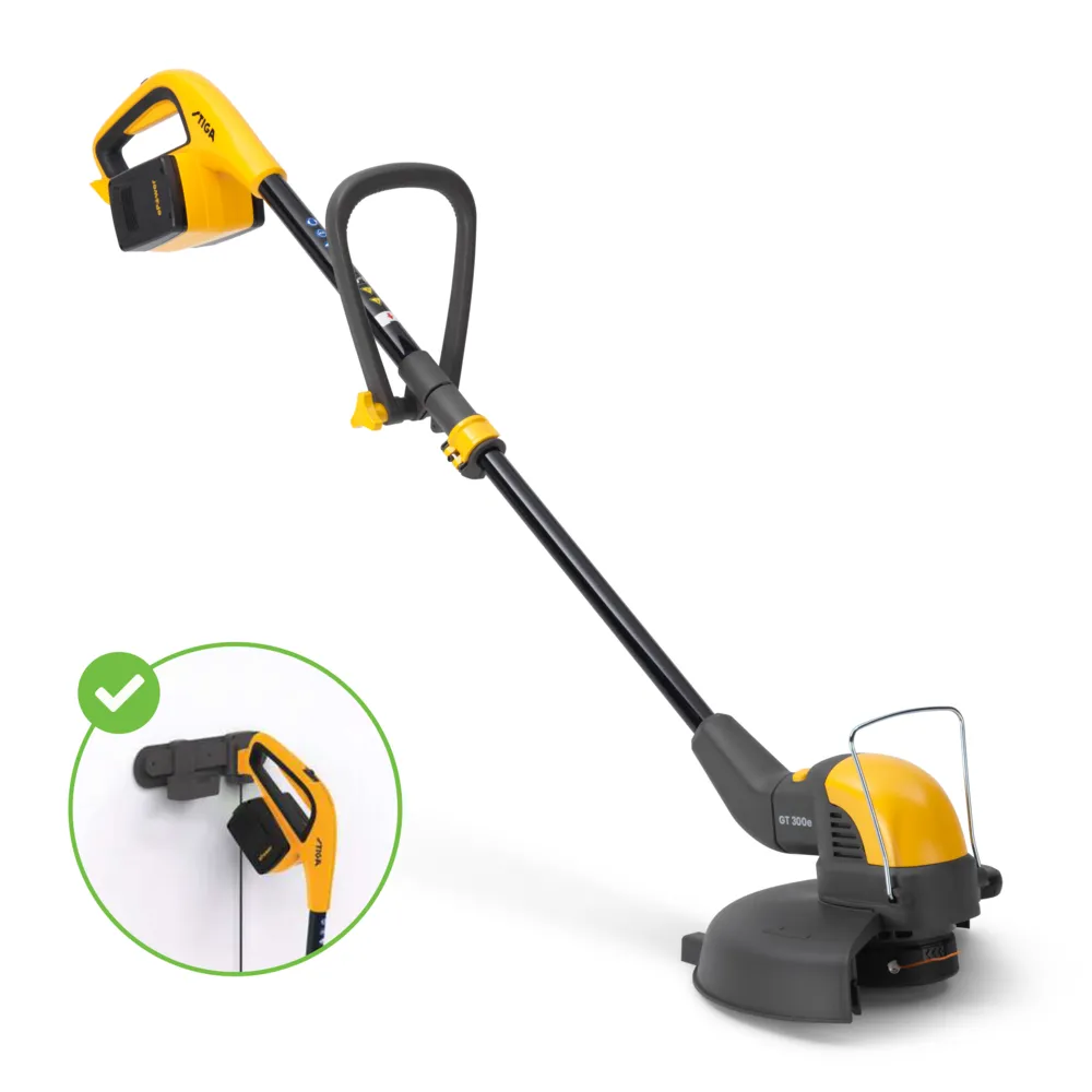Akumuliatorinis trimeris Stiga GT 300e Kit (su akumuliatoriumi ir įkrovikliu)