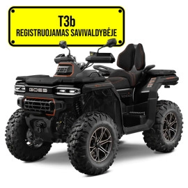 GOES TERROX 1000 Standard keturratis (ratinis traktorius) T3b juodas