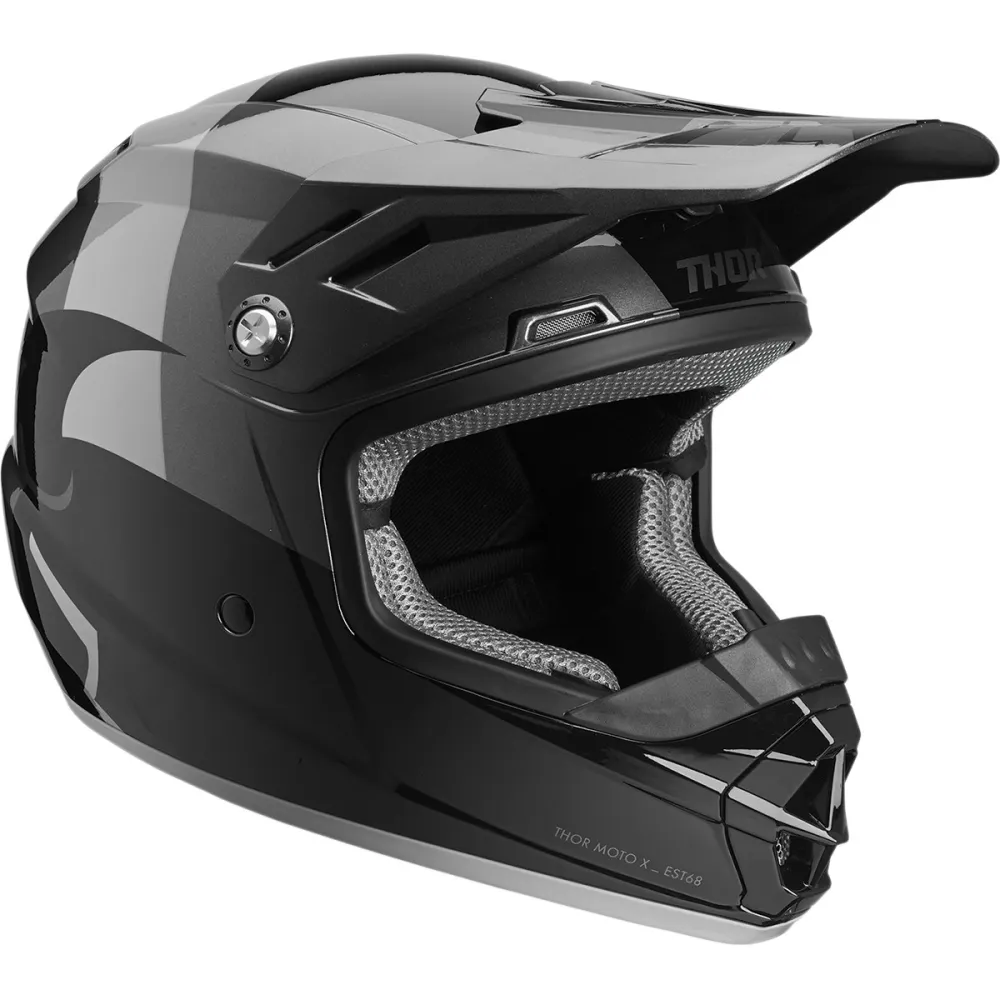 ŠALMAS THOR SECTOR™ SHEAR S9Y VAIKAMS JUODAS/ PILKAS