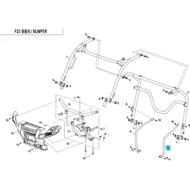 7030-232310 hand rest LH