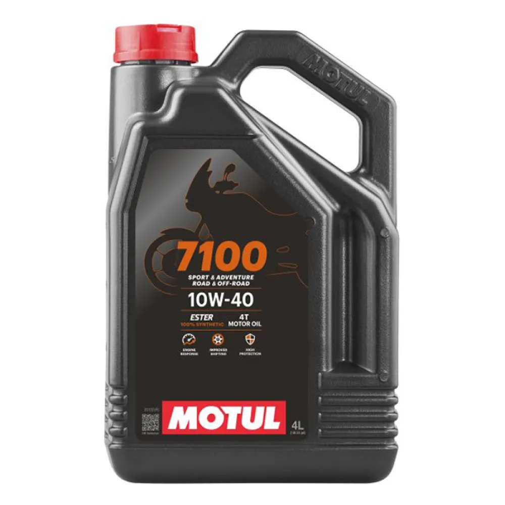Motul 7100 10w40 4T variklio alyva 100% sintetinė 4L 104092