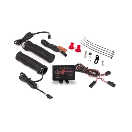 Šildomos rankenėlės Symtec 4 zonų (Heated Grips) 215048