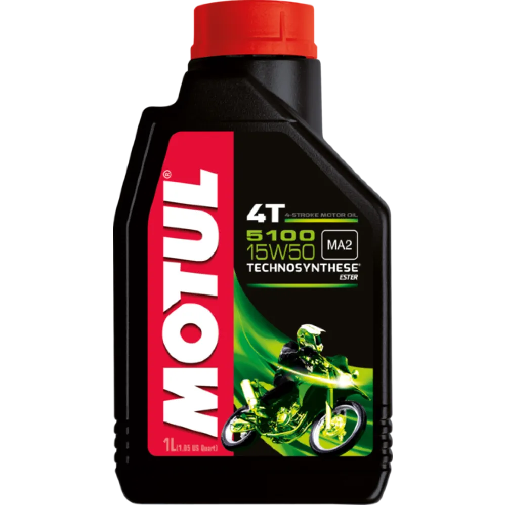 Motul 5100 15W50 4T 1L PUSIAU SINTETINĖ 1 LITRAS 104080