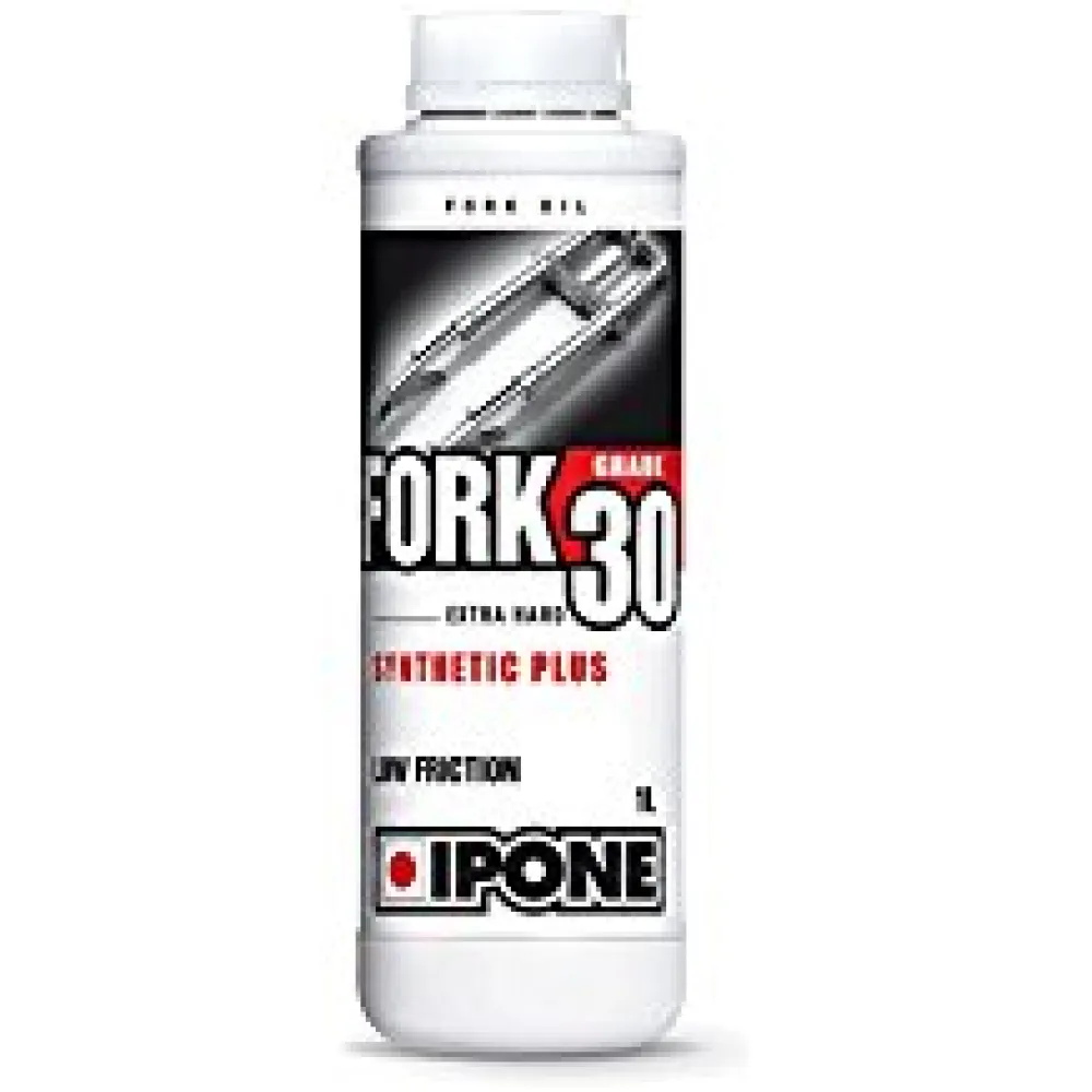 Ipone Fork Oil Synthetic Plus 30 Grade 1L 800533 Extra Hard