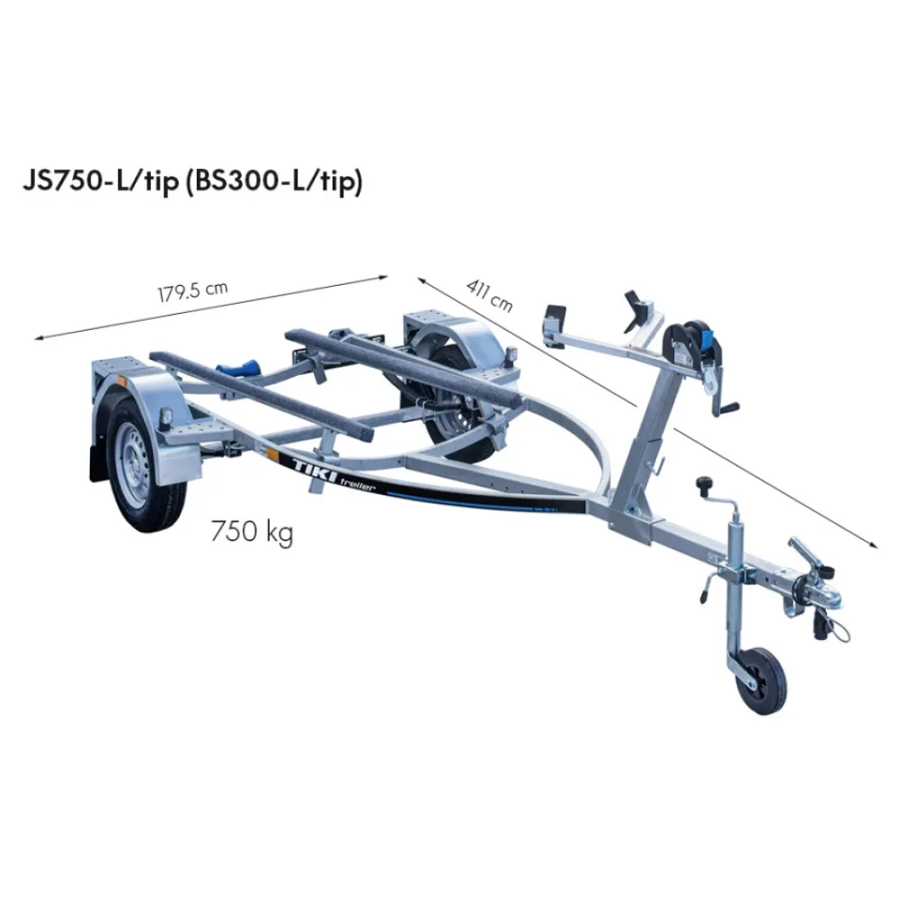 Priekaba TikiTreiler JS750-L/tip (BS300-L/tip) EC0533