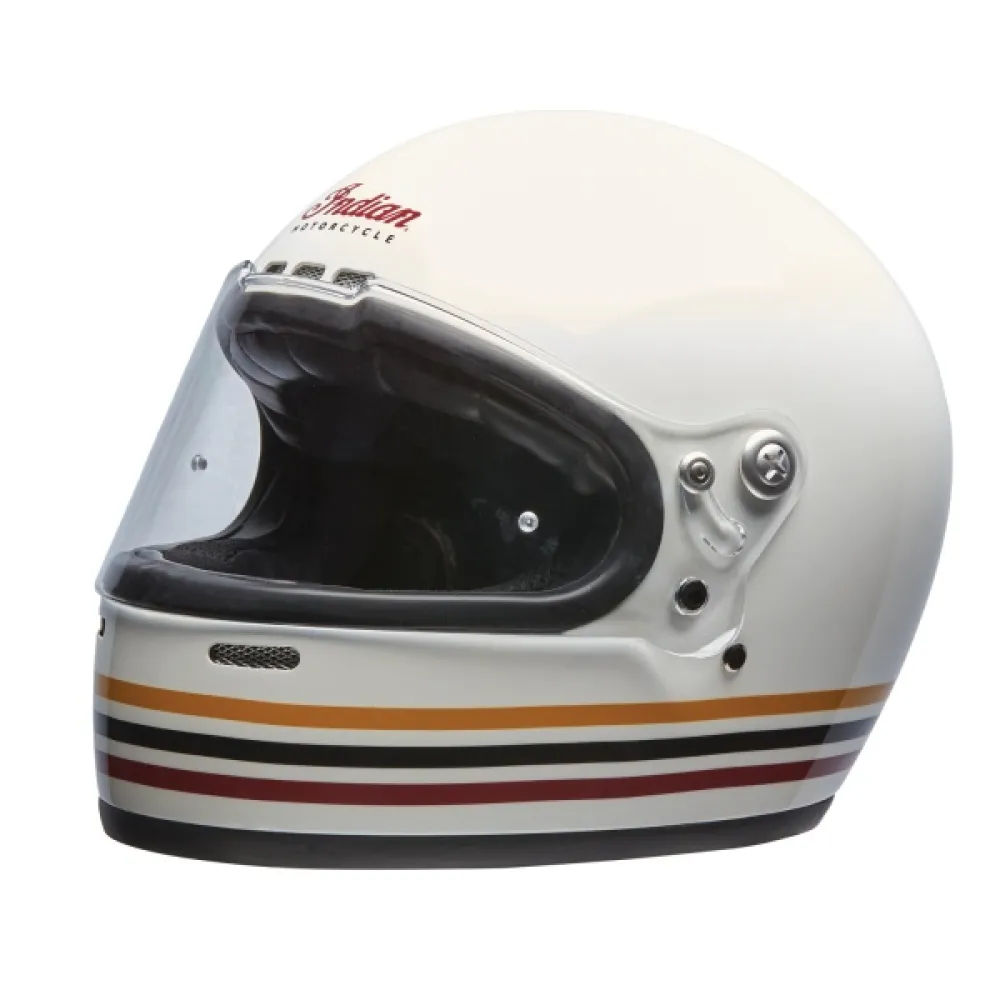 ŠALMAS RETRO FULL FACE HELMET BALTAS XXL 286868312