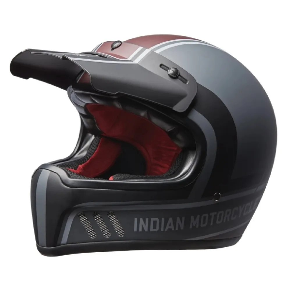 ŠALMAS ADVENTURE HELMET MT STRIPE PILKAS/RAUDONAS XL 286972709