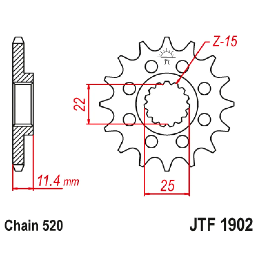 Priekinė Žvaigždė JTF1902.16