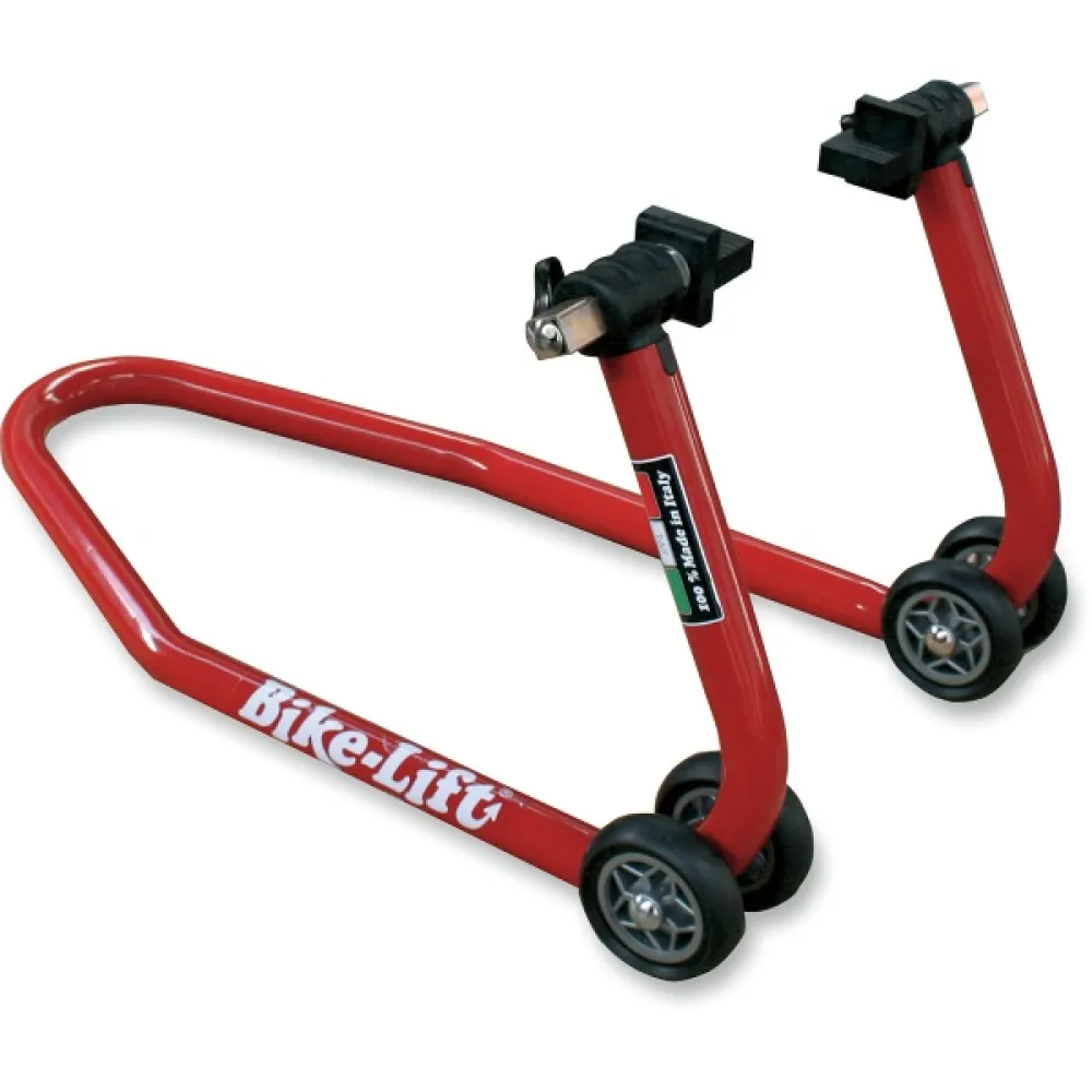 Motociklo stovas su ratukais Bike-lift front stand high 4101-0241