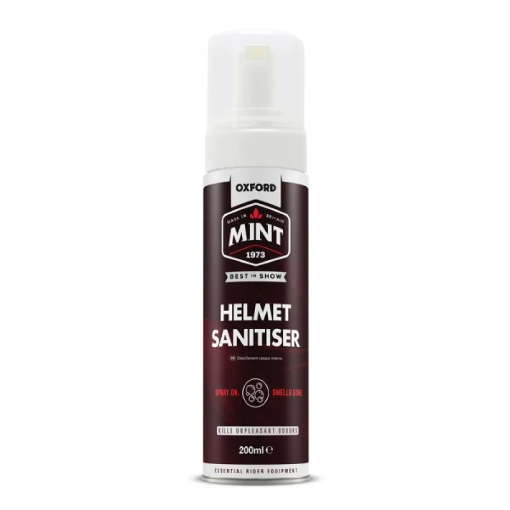 Šalmo pamušalo dezinfekatorius OXFORD Mint helmet sanitiser 200ML OC300