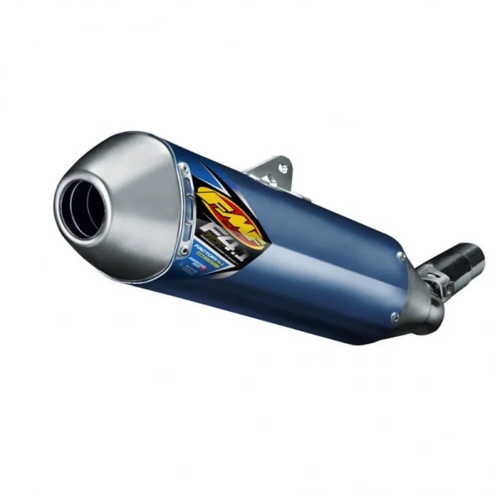 Duslintuvas FMF FACTORY 4.1 RCT SLIP-ON TITANIUM BLUE 1821-1721
