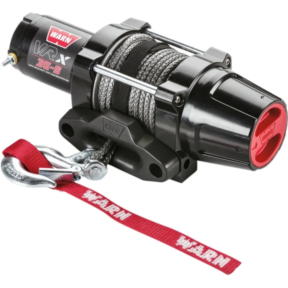 WARN VRX 35-S 12v 3500lbs Gervė su sintetiniu trosu 4505-0707