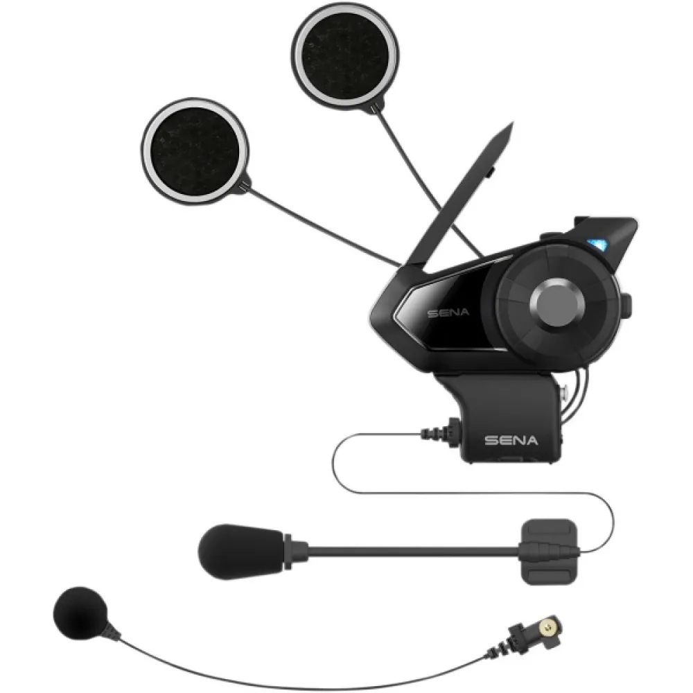 Pasikalbėjimo įranga SENA 30K EVO BLUETOOTH® DUAL Juoda/sidabrinė 30K-01D