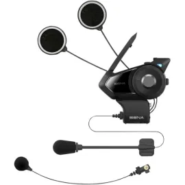 Pasikalbėjimo įranga SENA 30K EVO BLUETOOTH® DUAL Juoda/sidabrinė 30K-01D