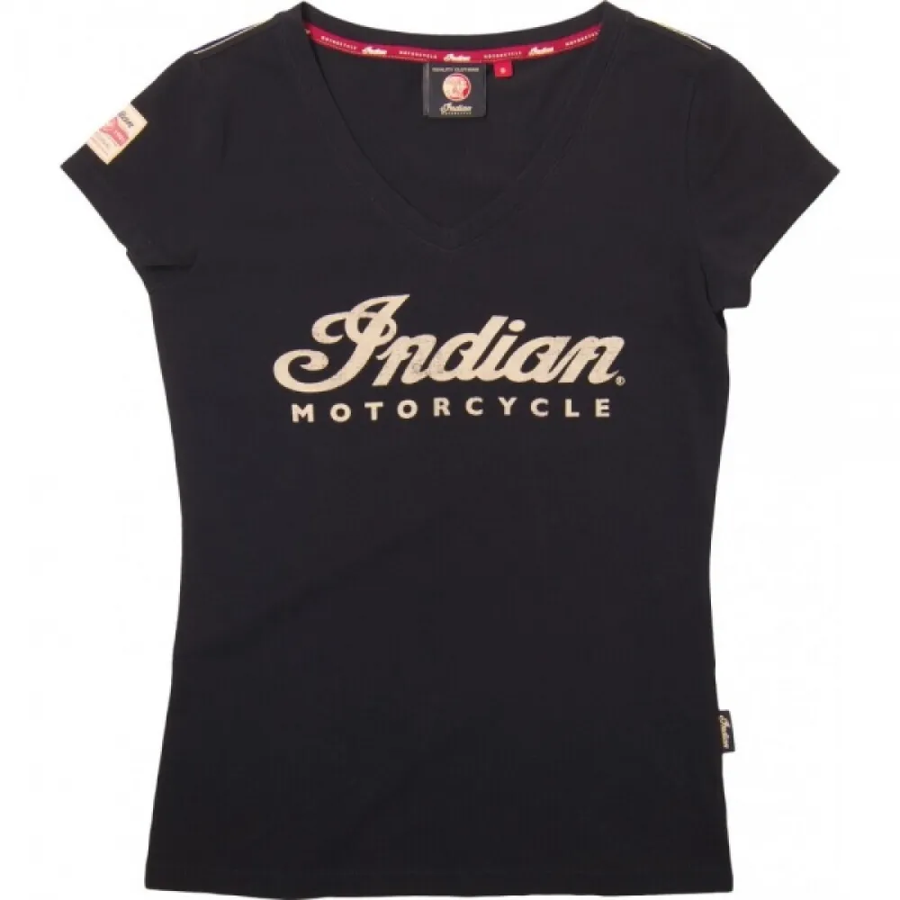 MARŠKINĖLIAI Womens TEE V-NECK ECRU LOGO-M 286332503