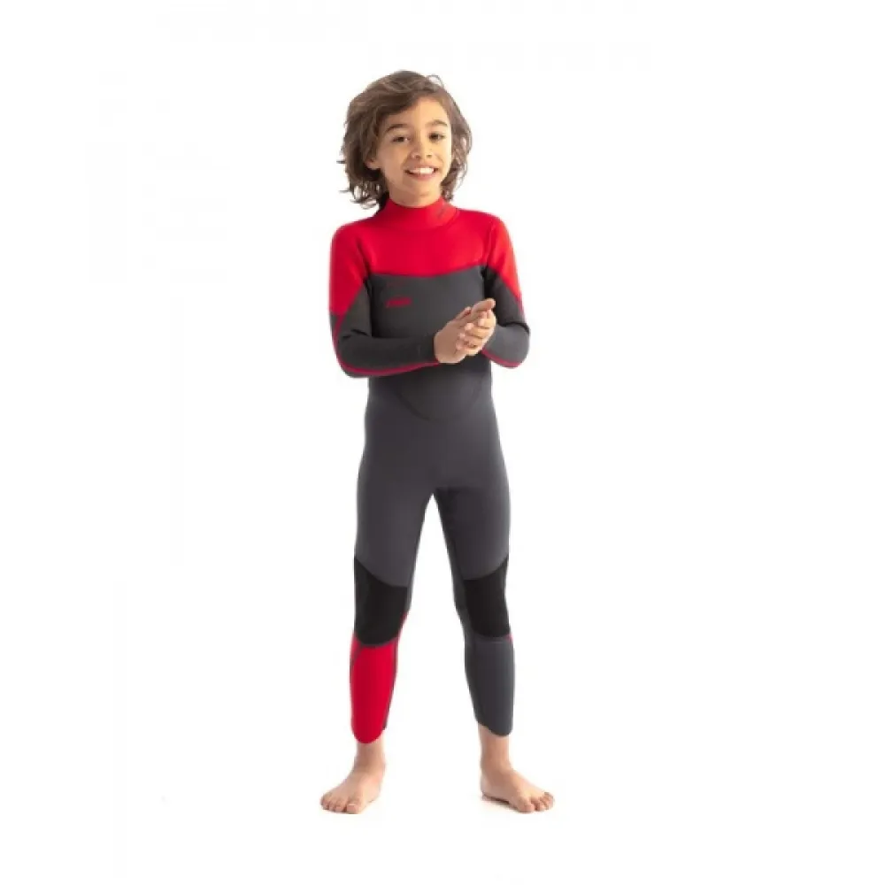 Hidrokostiumas vaikiškas JOBE Boston Fullsuit 3/2mm Red 128