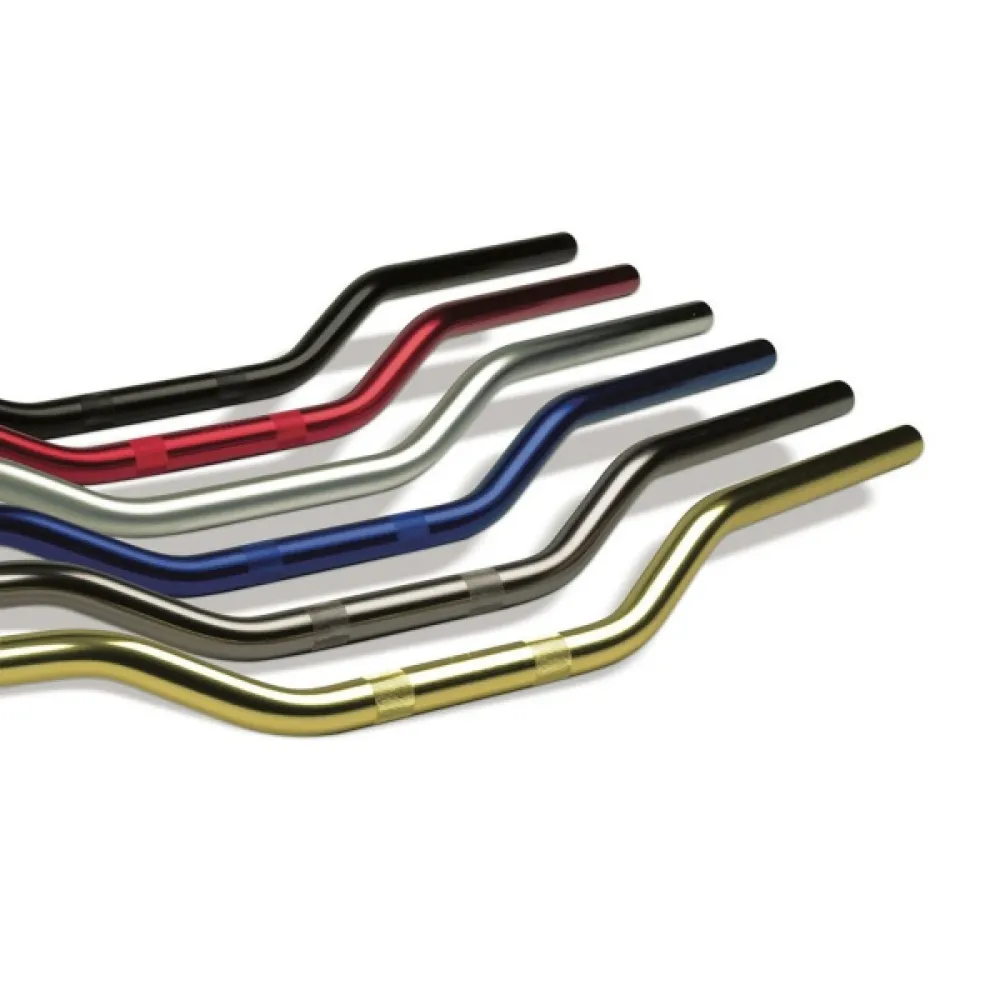Vairas SUPERBIKE ALUMINIUM Juodas 750 mm / 22 mm MCL100S