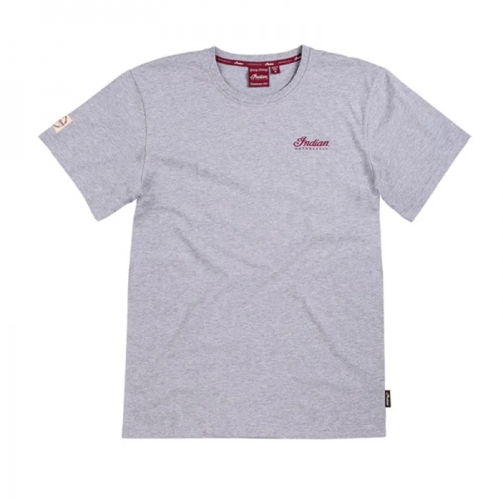 Marškinėliai Indian GRAY ENGINE LOGO TEE 2XL 286092912