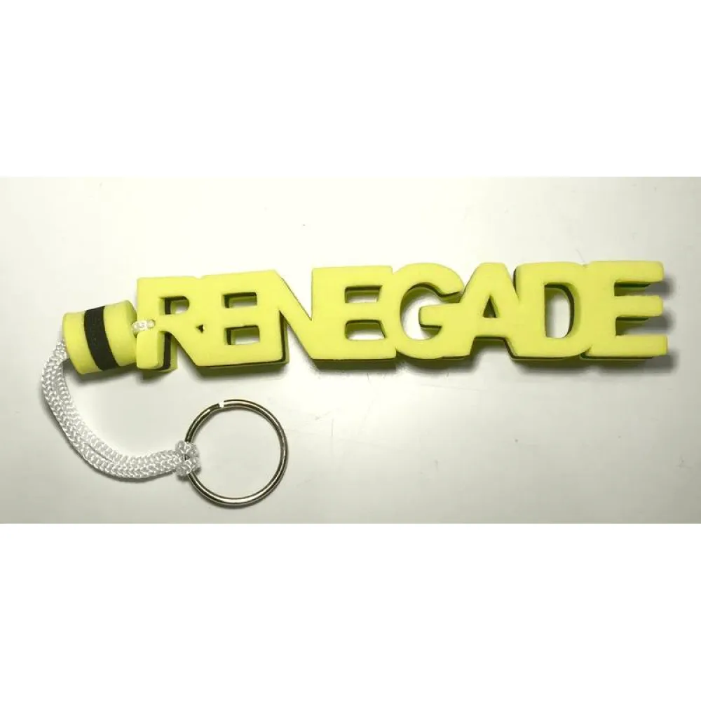 BRP RENEGADE raktų pakabukas geltonas/juodas