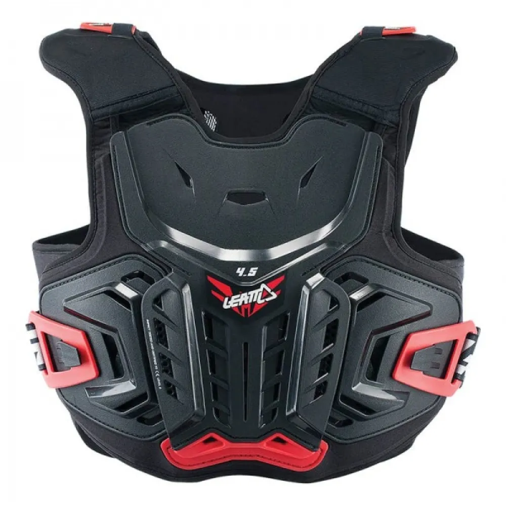 Leatt Chest protector 4.5 Kūno šarvai Juoda/Raudona Junior 134-146cm S/M 681-192052-1
