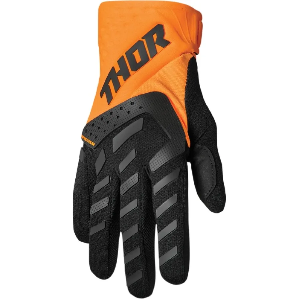 Pirštinės THOR SPECTRUM Youth oranžinės/juodos