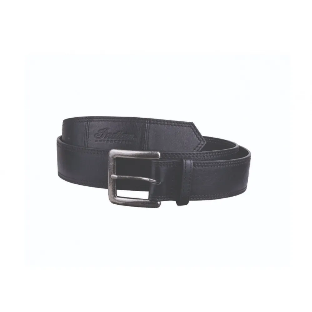 Odinis diržas Indian Motorcycle BLACK LEATHER BELT