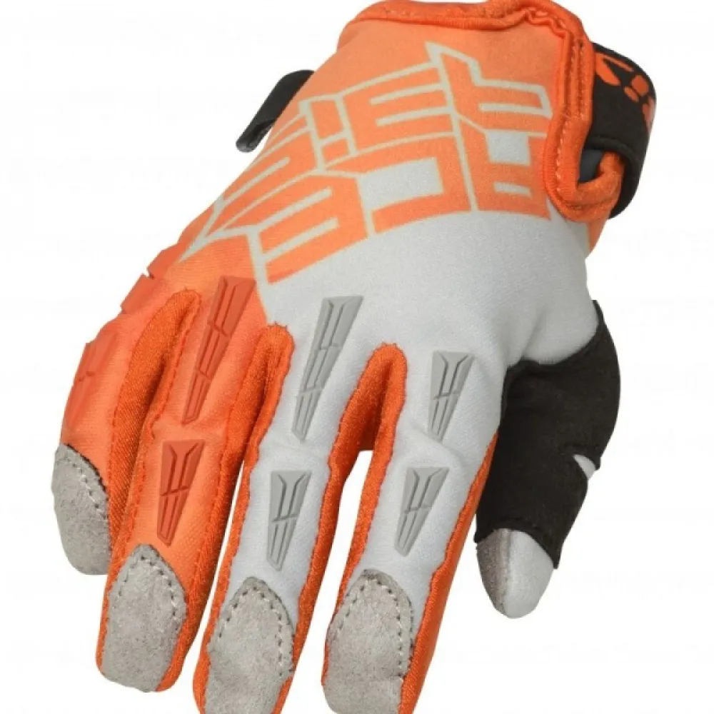 Pirštinės vaikiškos Acerbis MX X-K Oranžinės/Pilkos