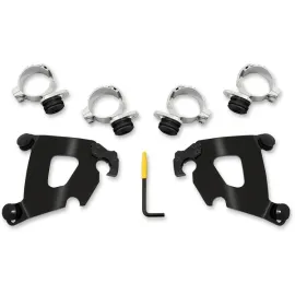 Stiklo montavimo kompl. Indian Scout TRIGGER-LOCK CAFE-FAIRING MEB2025