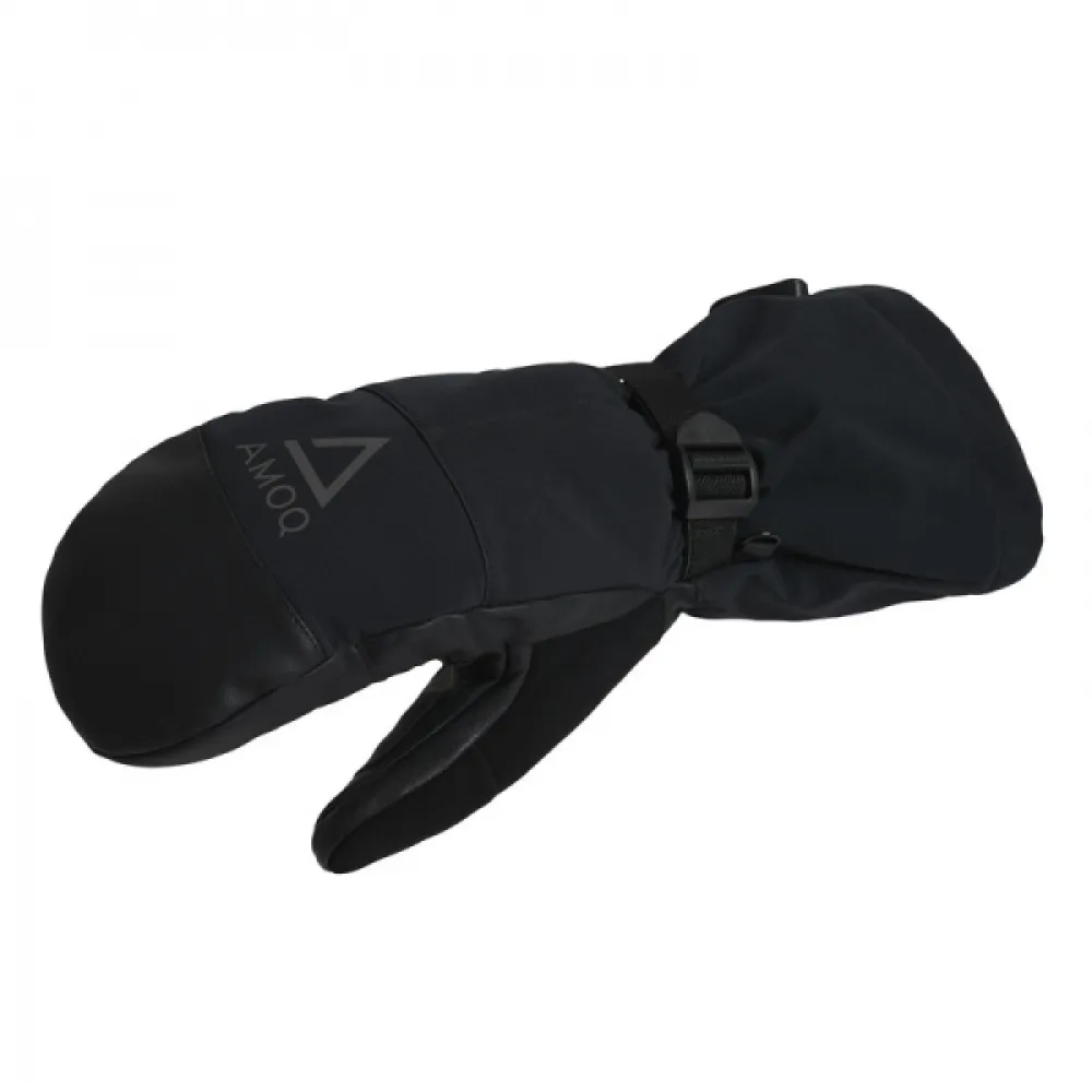 Kumštinės žiemos pirštinės AMOQ Teor Mitten Black S/8