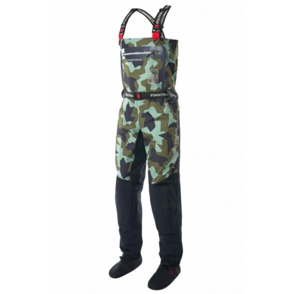 Kombinezoninės kelnės Finntrail Speedmaster 1528 CamoArmy L