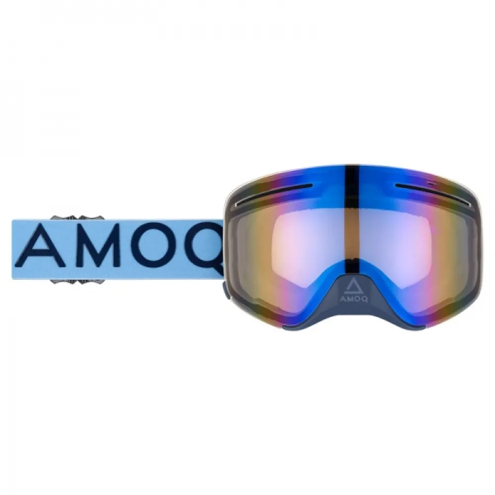 Akiniai AMOQ Vision Vent+ magnetiniai akiniai mėlyni/navy – mėlynas stiklas