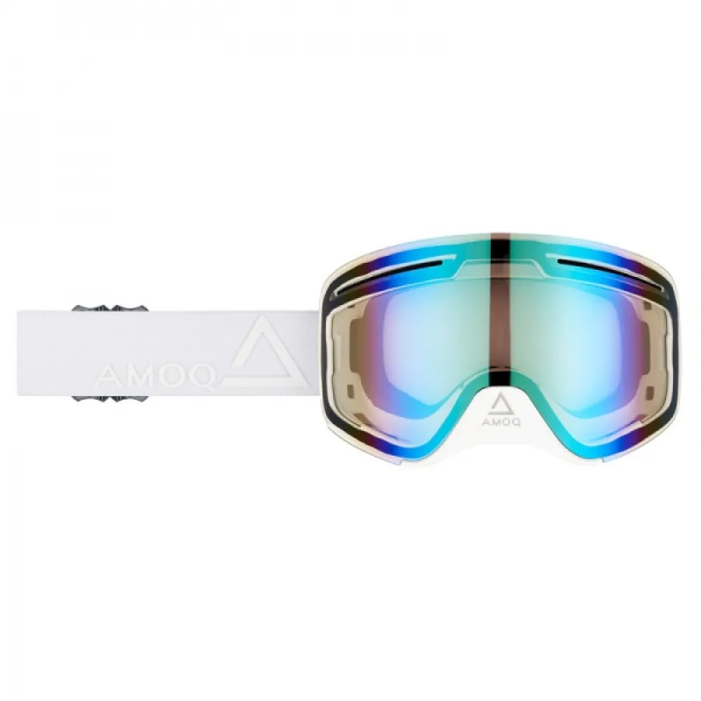 Akiniai AMOQ Vision Vent+ magnetiniai akiniai Whiteout – auksinis stiklas