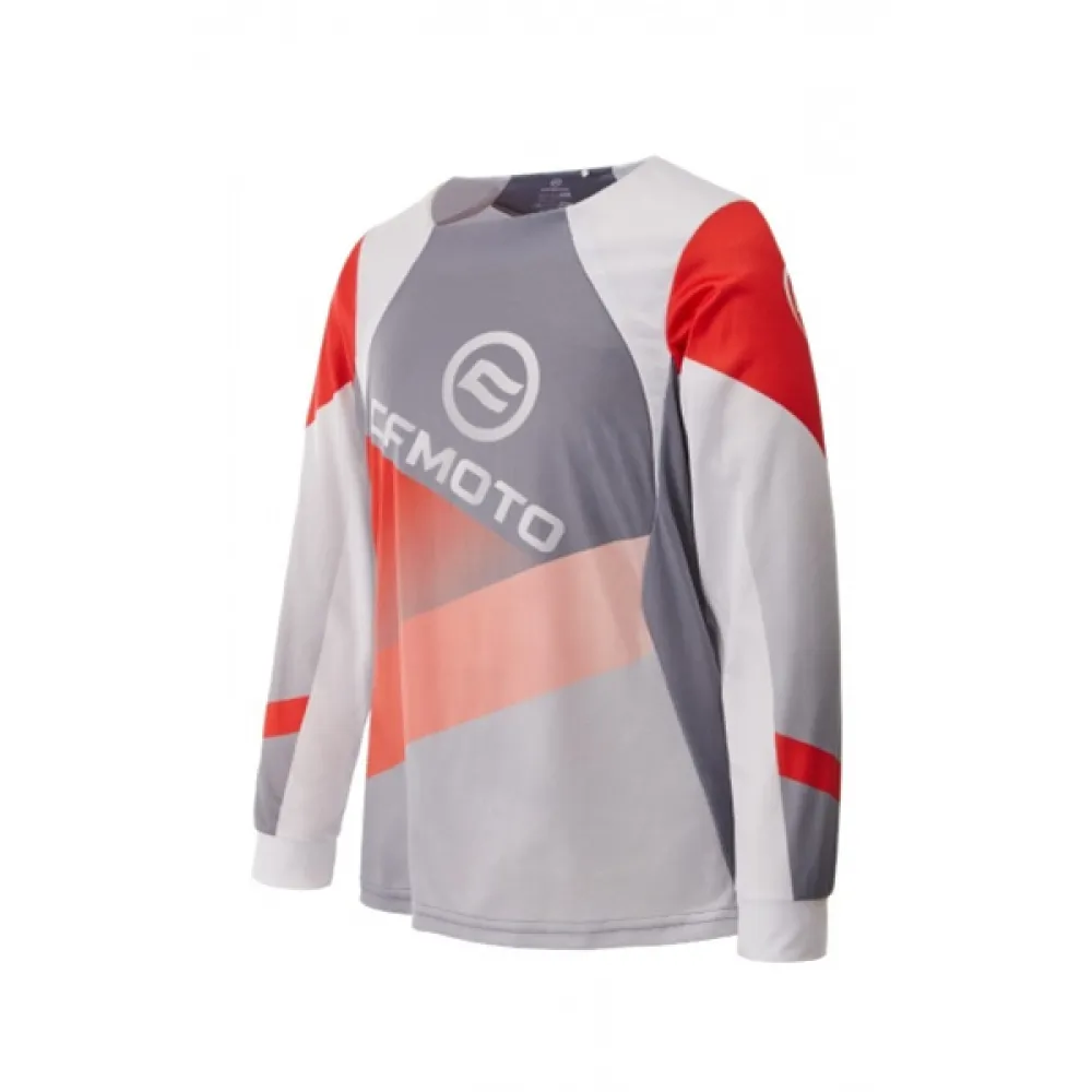 Marškinėliai vaikams CFMOTO KID LONG SLEEVE T-SHIRT GRADIENT ORANGE