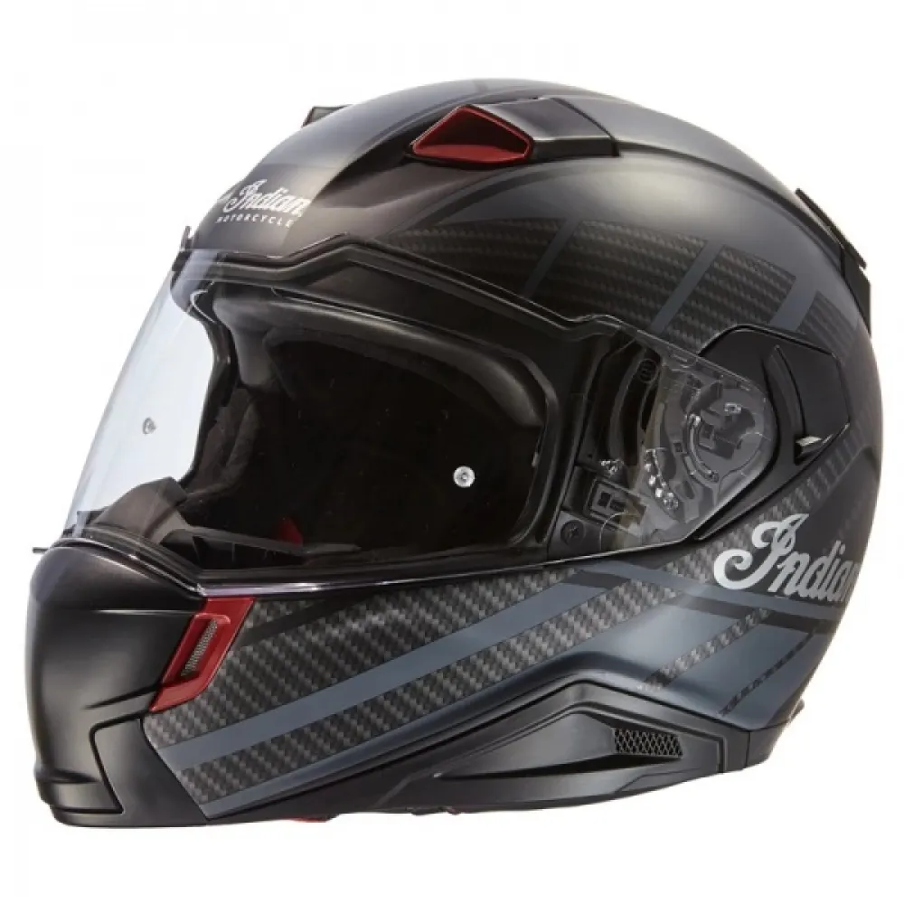 Šalmas Indian Motorcycle Matte Sport Helmet Juodas