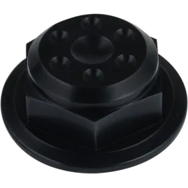 Veržlė NUT STEERING STEM Indian, Juoda 30-012-1