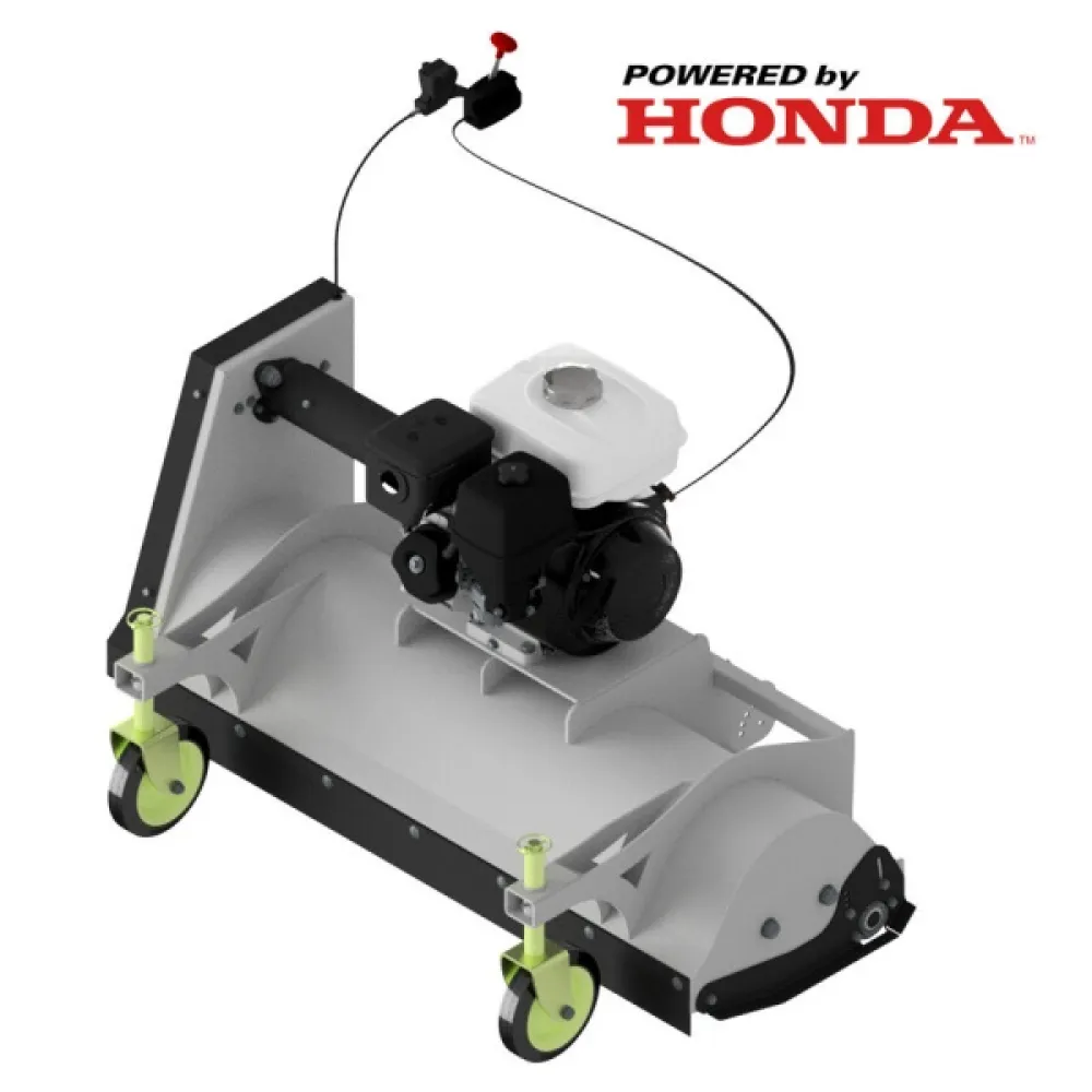 Žoliapjovė - Mulčeris SHARK ATV front mulcher 100 HONDA GX 270 engine Sidabrinė