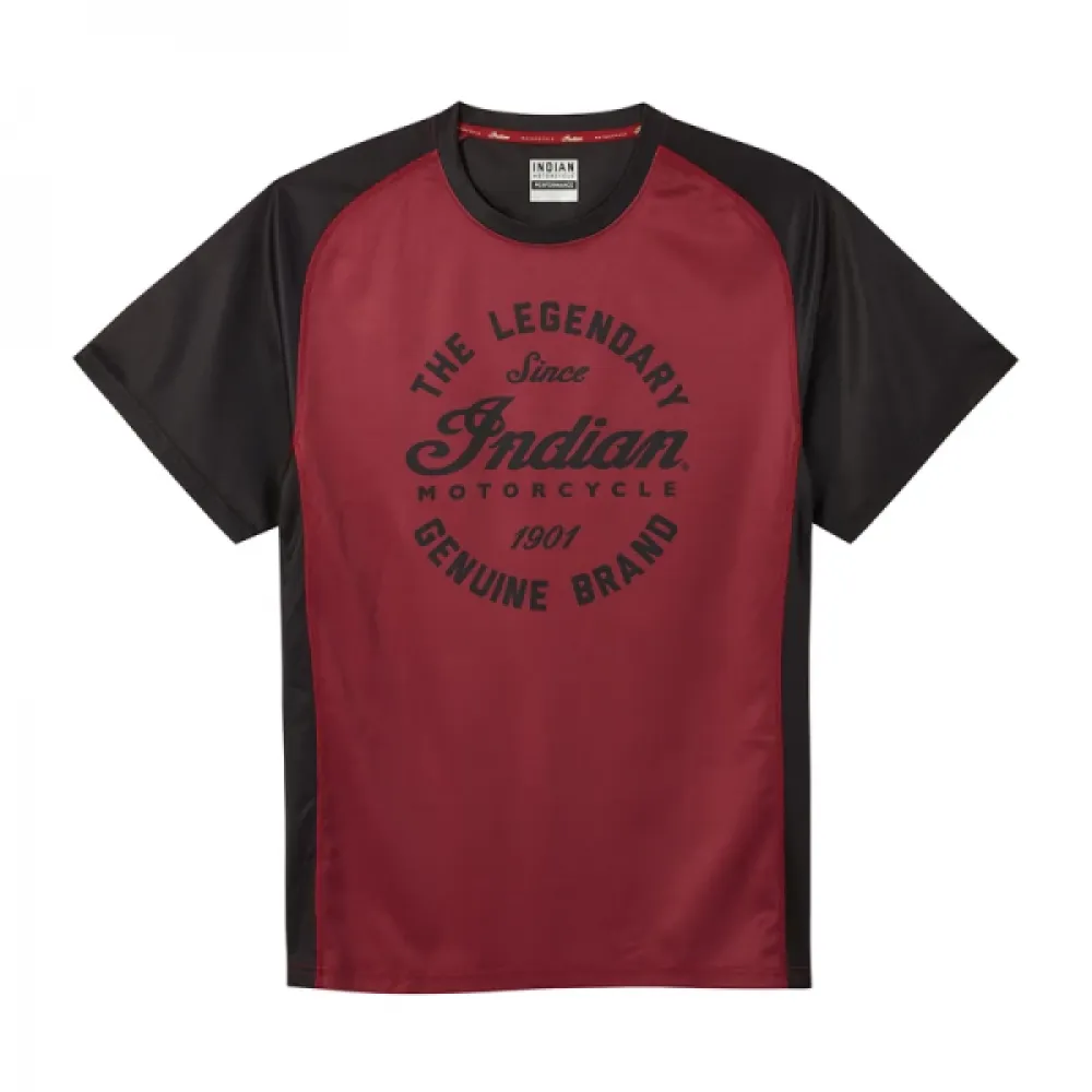 Marškinėliai Indian Motorcycle Men's Script Icon Performance T-Shirt XL