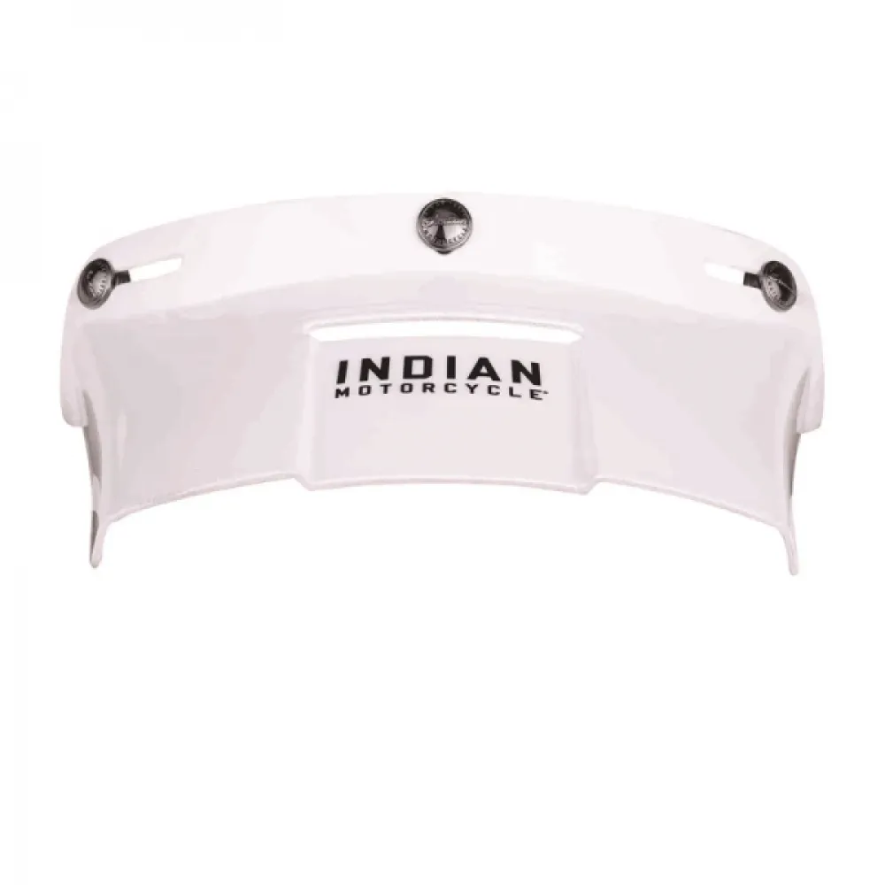 Šalmo snapelis Indian Motorcycle Adventure Helmet Sunpeak Baltas