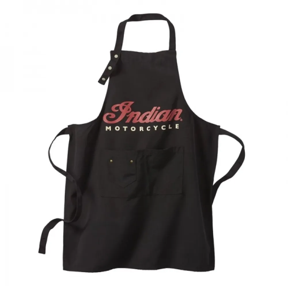 Prijuostė Indian Motorcycle BBQ Apron Juoda