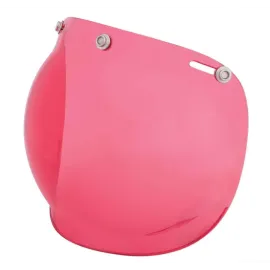 Stiklas atviro tipo šalmui Indian Motorcycle Bubble visor Raudonas