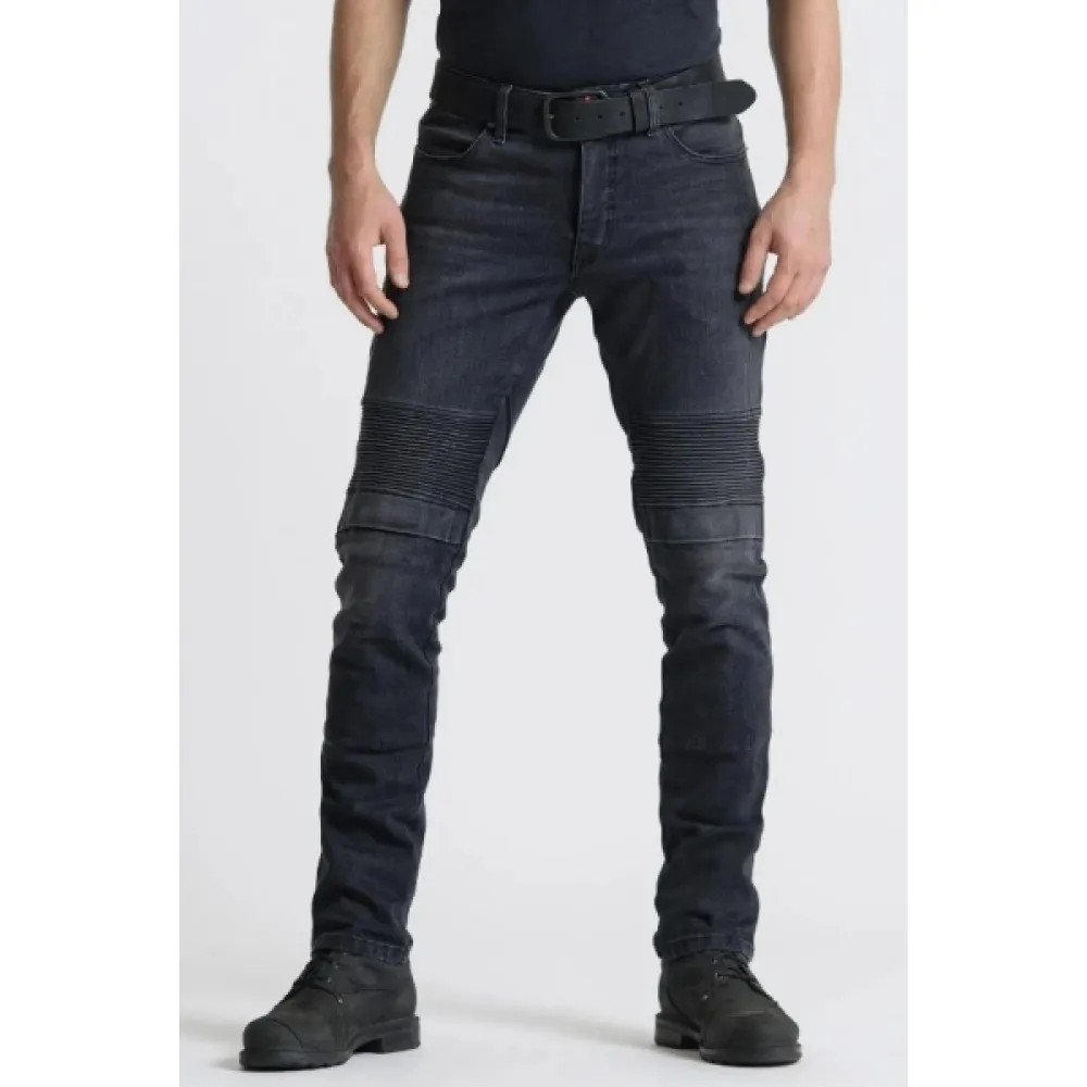 Moto džinsai Pando KARL DEVIL 9 – Motorcycle Jeans for Men Slim-Fit Cordura® 38-36