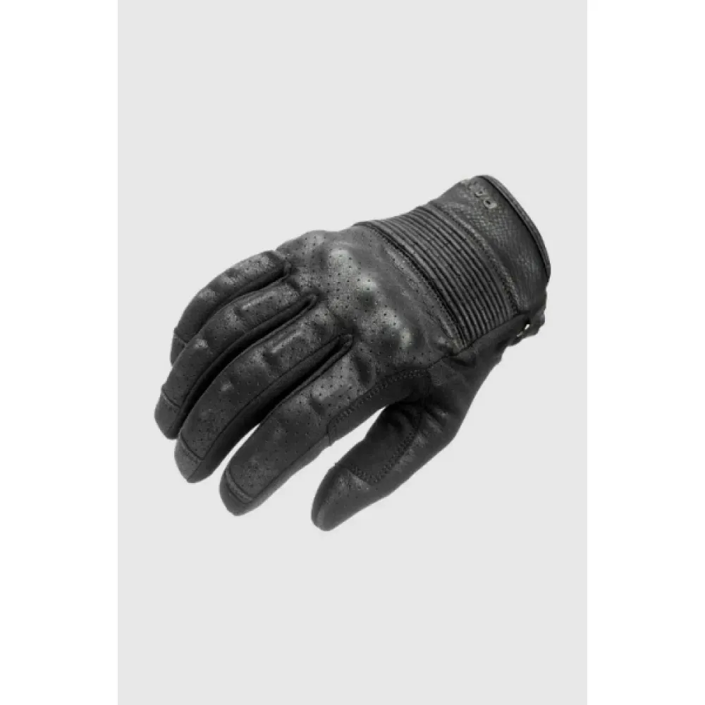 Pirštinės Pando ONYX BLACK 02 – Leather Motorcycle Gloves M