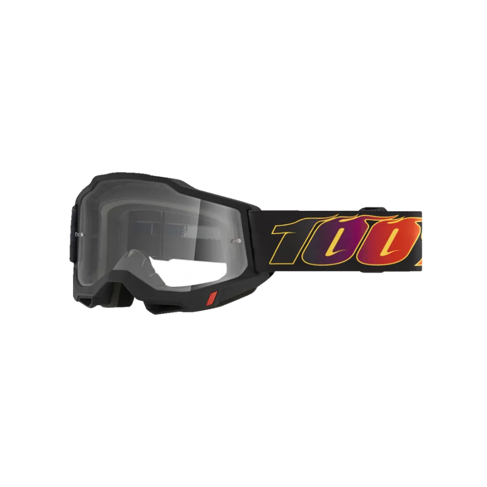 100% Akiniai skaidrūs Accuri 2 Goggles Juodi 50013-00026