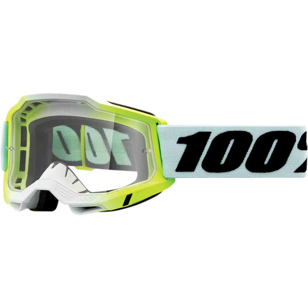 100% Akiniai skaidrūs Accuri 2 Goggles Geltoni 50013-00015