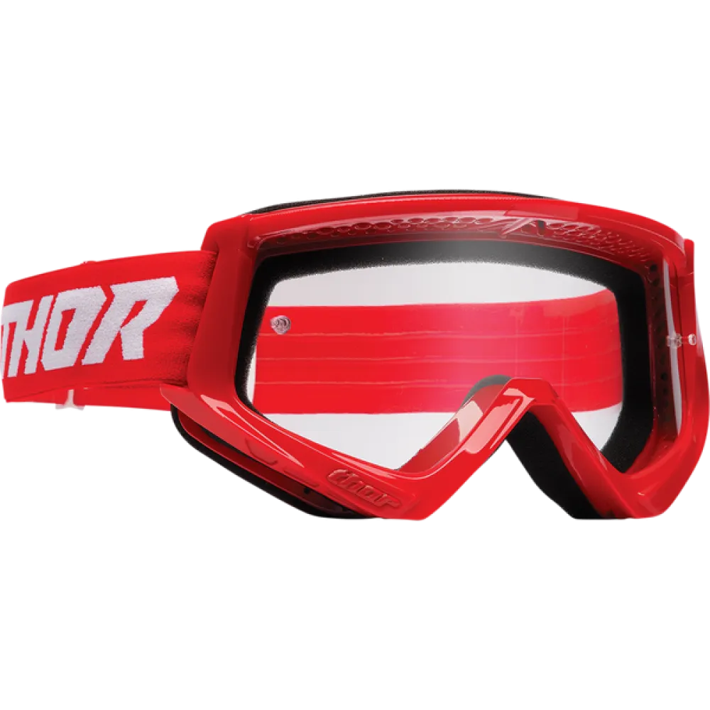 Akiniai vaikui Thor Youth Combat Goggles Raudoni 26013053