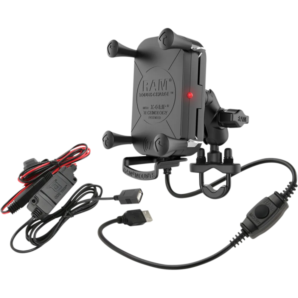 RAM® Tough-Charge™ Didelio telefono bevielis kroviklis/laikiklis RAMB149ZAUN12WV