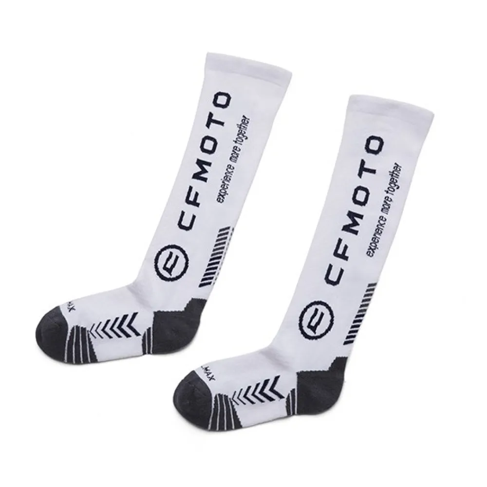 Vaikiškos ilgos kojinės CFMOTO COOLMAX (3 poros) Baltos S