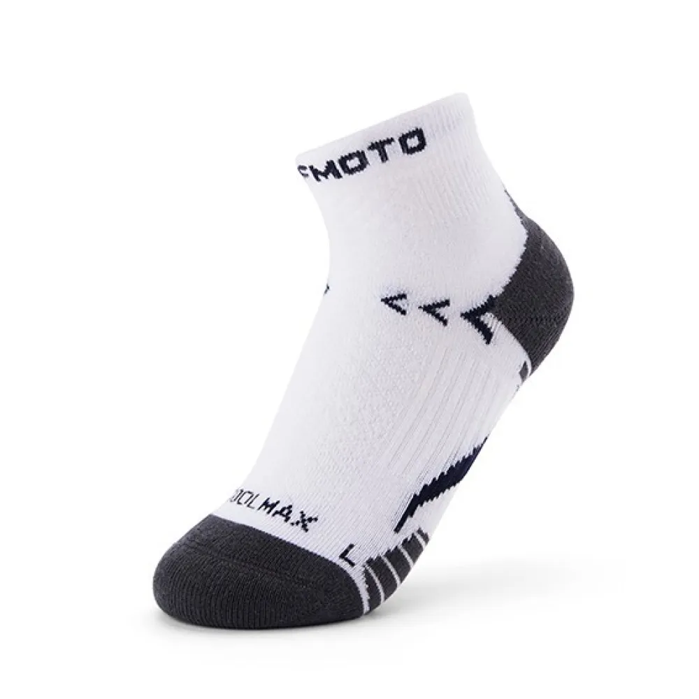 CFMOTO Vaikiškos baltos trumpos kojinės COOLMAX S