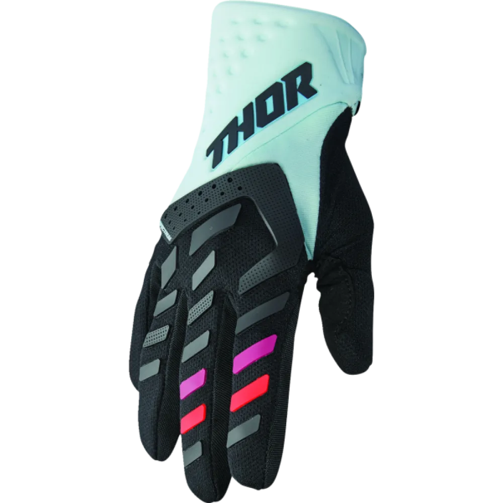 Moteriškos Pirštinės Thor Spectrum Juoda/Mėtinė M 33310235