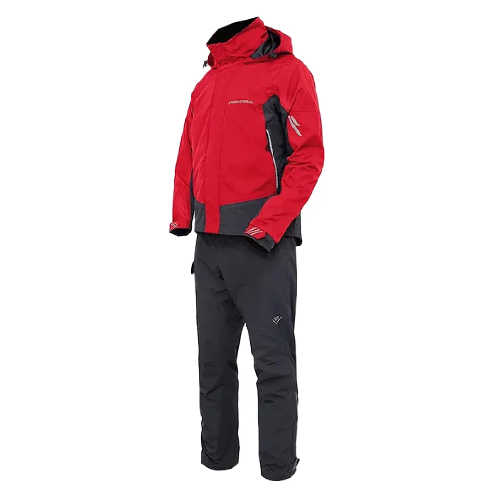 Neperšlampamas 2-dalių kostiumas Finntrail Suit GT 3425 Raudonas